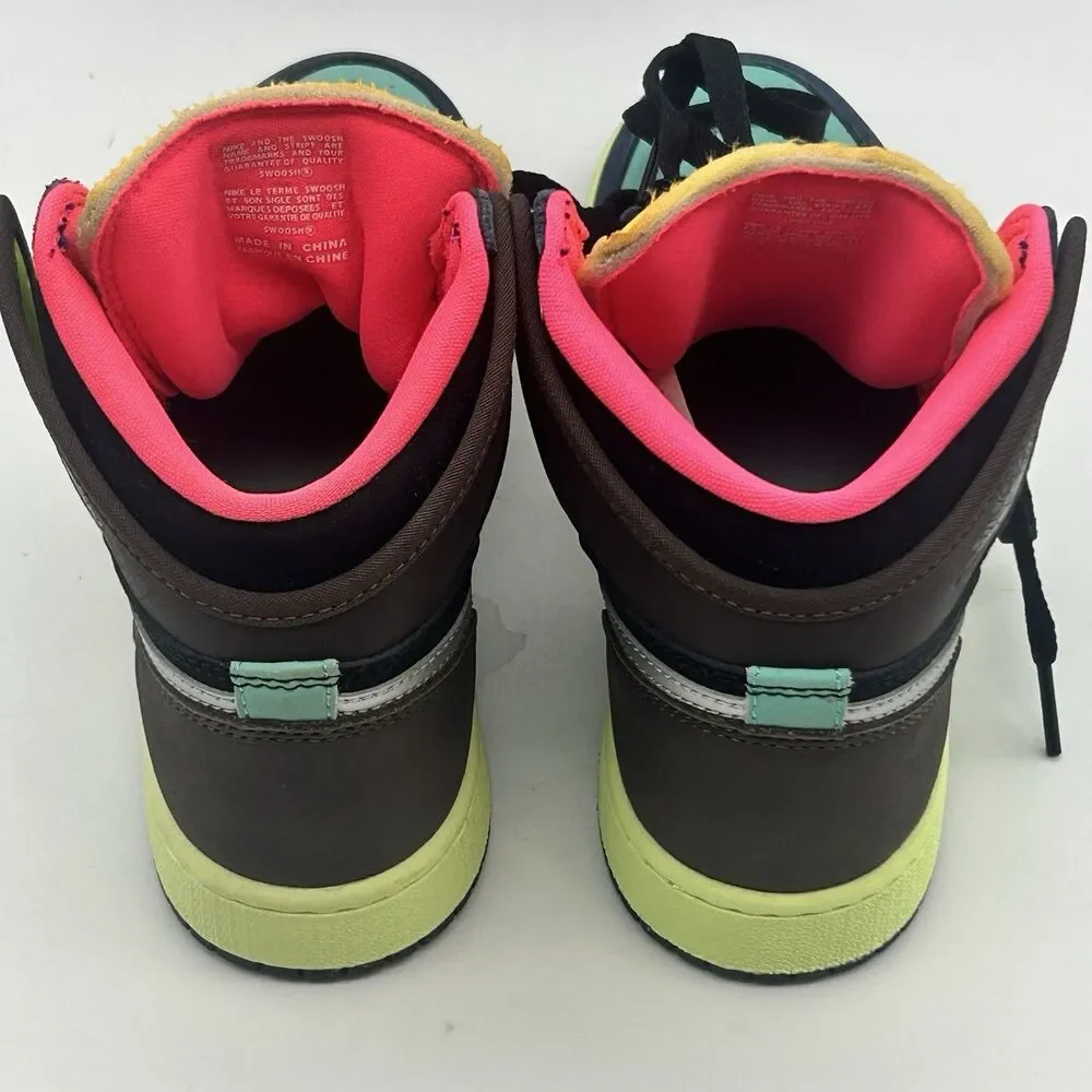 Nike Air Jordan 1 Retro High OG GS Bio Hack 3.5Y 575441-201 Multicolor